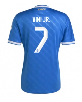 Billige Fotballdrakt Real Madrid Vinicius Junior #7 Replika Tredjedrakt 2025-26 Kortermet Billige Fotballdrakt Real Madrid Vinicius Junior #7 Replika Tredjedrakt 2025-26 Kortermet
